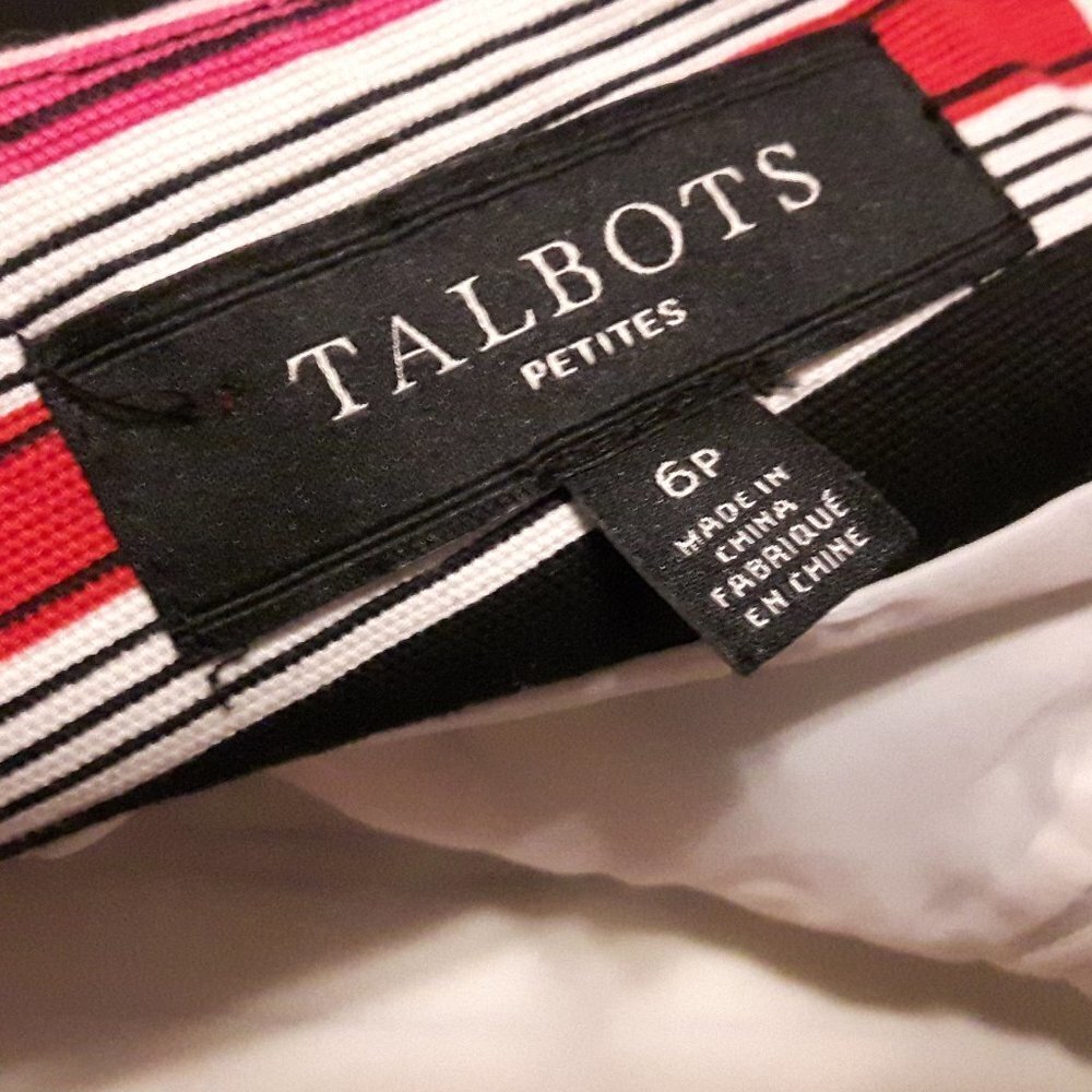 Beautiful Talbots Ribbon Skirt 6P Festive and cute - Picture 5 of 5